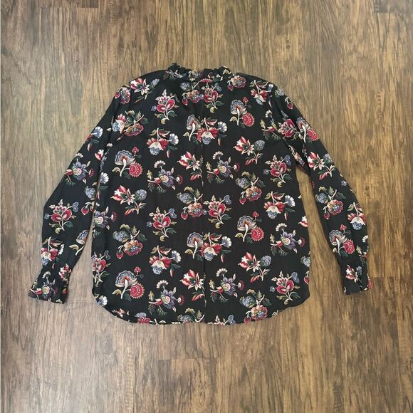 Ann Taylor Multicolor Floral Blouse - Picture 2 of 7